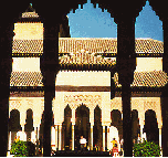 click image for view of courtyard with different lighting
